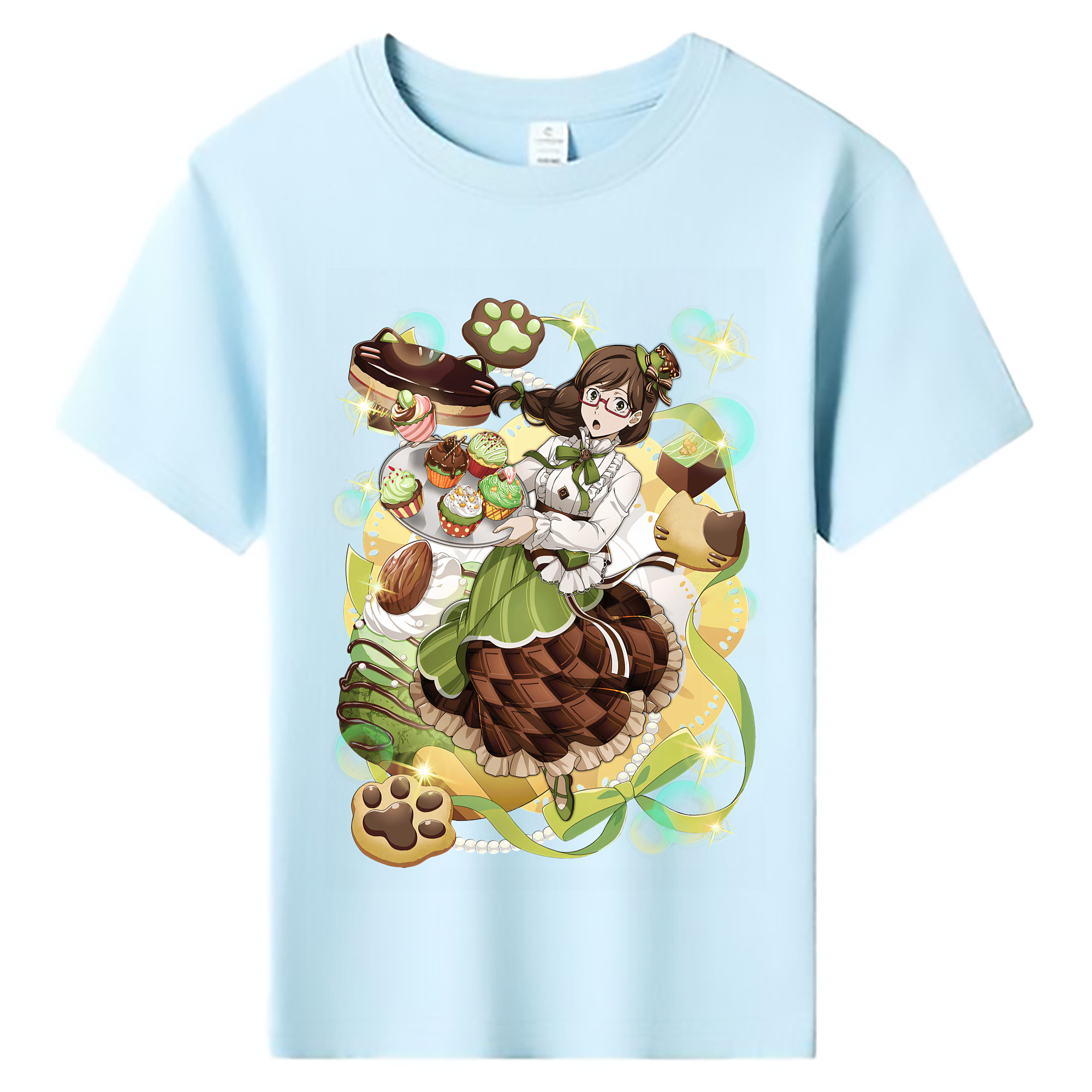 （画像用） 文豪ストレイドッグス Bungo Stray Dogs 綿100％キッズTシャツ（フロントプリント）
